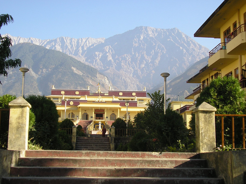 Monastère de Gyüto, Dharamsala, Inde du Nord, Novembre 2008